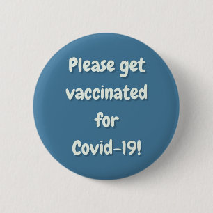 Macaron Rond 5 Cm S'Il Vous Plaît, Faites Vacciner Le Viol 19