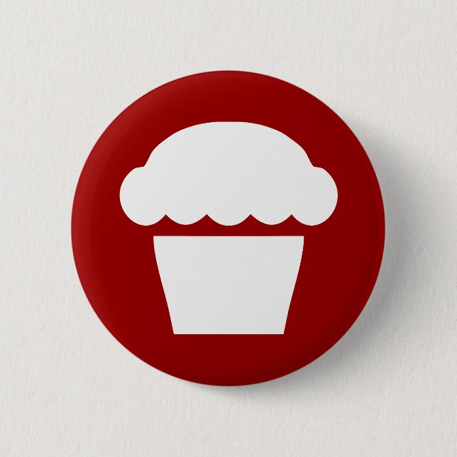 Macaron Rond 5 Cm simple cupcake / muffin (Devant)