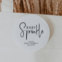 Simple moderne Neutral Bébé Sprinkel