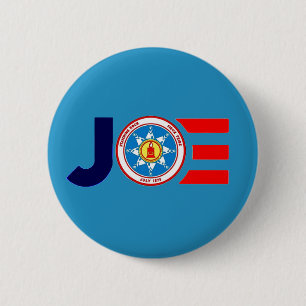 Macaron Rond 5 Cm Sioux de Standing Rock pour Joe 2020