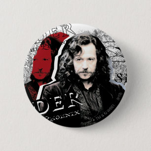 Macaron Rond 5 Cm Sirius Black