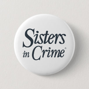 Macaron Rond 5 Cm Sisters in Crime Button