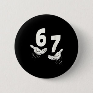 Macaron Rond 5 Cm Six Seven 67 6 7 Enfants 67 Adolescents garçons 6 