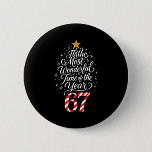 Macaron Rond 5 Cm Six Seven Meme C'est la période la plus merveilleu