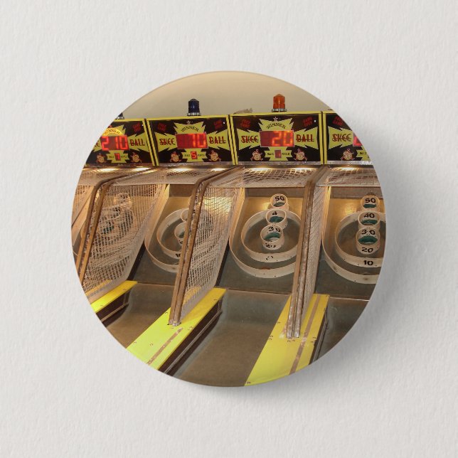 MACARON ROND 5 CM SKEE BALL ! (Devant)