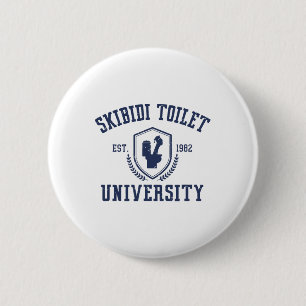 Macaron Rond 5 Cm Skibidi Toilet University Funny Skibidi Mème