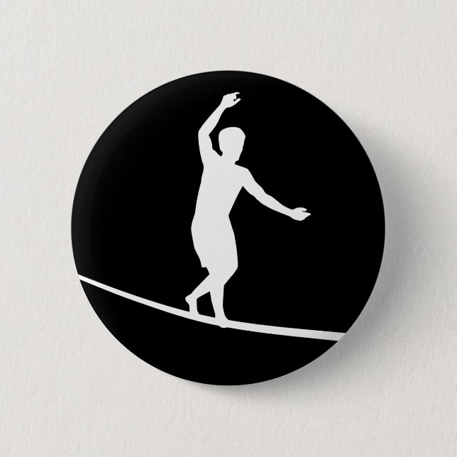 Macaron Rond 5 Cm Slackline (Devant)