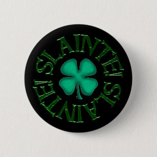 Macaron Rond 5 Cm Slainte black button
