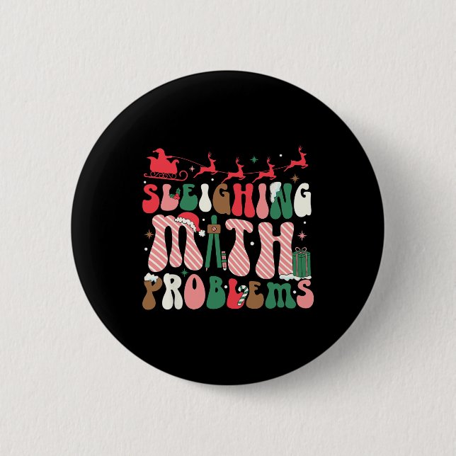 Macaron Rond 5 Cm Sleighing Math Problems Funny Math Enseignants Chr (Devant)