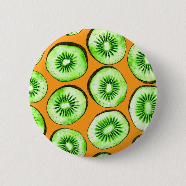 Macaron Rond 5 Cm Slices Kiwi (Devant)