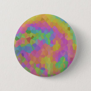 Macaron Rond 5 Cm Slick d'huile de mosaïque