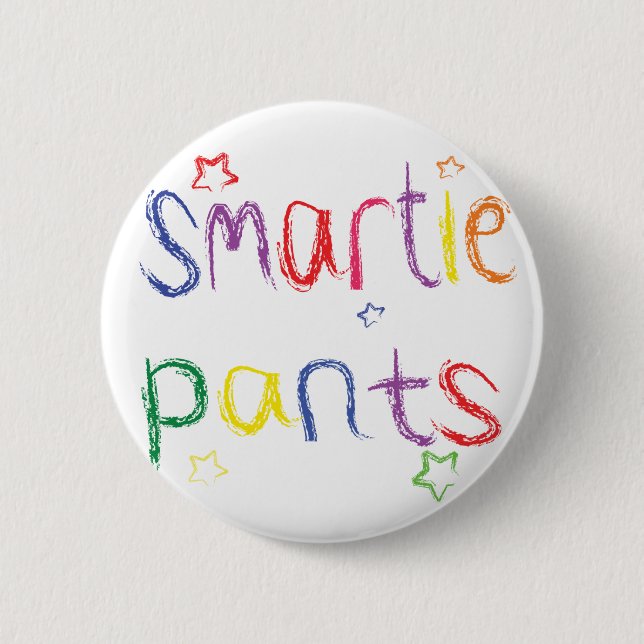 Macaron Rond 5 Cm Smartie halète des félicitations d'amusement (Devant)