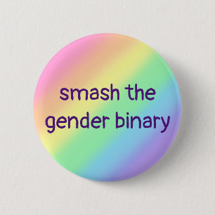 Macaron Rond 5 Cm Smash Le Binaire Sexe