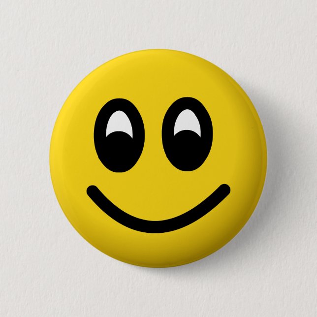 Macaron Rond 5 Cm smilie (Devant)