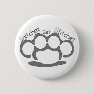 Macaron Rond 5 Cm Snitchez obtiennent le bouton de Stitchez