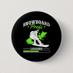 Macaron Rond 5 Cm Snowboard Profi Chargement I Freestyle Snowboard N