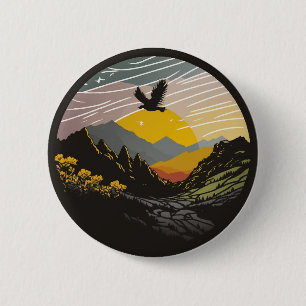 Macaron Rond 5 Cm Snowdonia