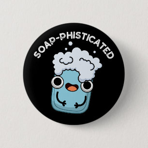 Macaron Rond 5 Cm Soap-phisticated Funny Soap Pun Soap Dark BG