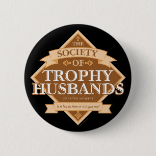 Macaron Rond 5 Cm Société des maris de trophée