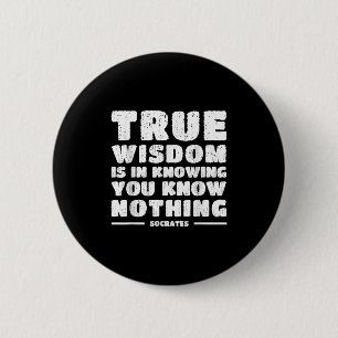 Macaron Rond 5 Cm Socrates Inspirer Citation stoïque Philosophie sto