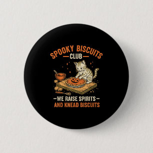 Macaron Rond 5 Cm Soky Biscuits Club Funny Halloween Cat Baking