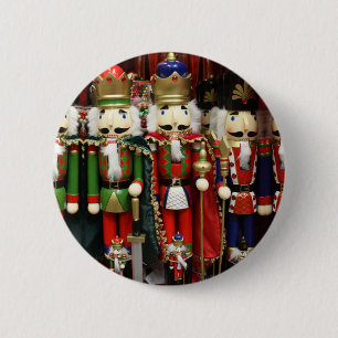 Macaron Rond 5 Cm Soldats de Noël Casse-Noisette