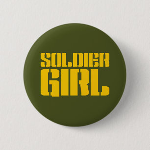 MACARON ROND 5 CM SOLDIER GIRL