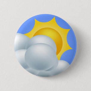 Macaron Rond 5 Cm Soleil