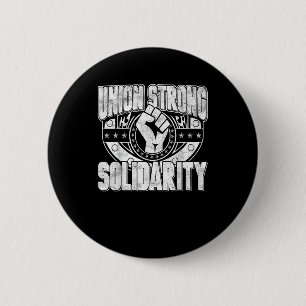 Macaron Rond 5 Cm Solidarité forte de l'Union