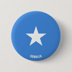 Macaron Rond 5 Cm Somalie Drapeau charmant patriotique