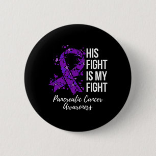 Macaron Rond 5 Cm Son Combat Est Mon Combat Conscience Du Cancer Pan