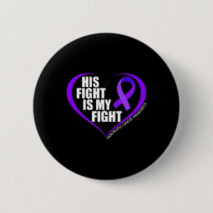 Macaron Rond 5 Cm Son Combat Est Mon Combat Conscience Du Cancer Pan