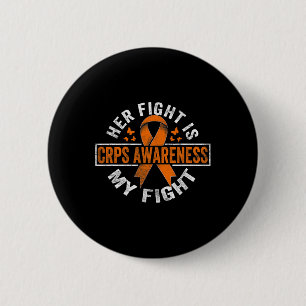 Macaron Rond 5 Cm Son Combat Est Mon Combat Crps Sensibilisation 1
