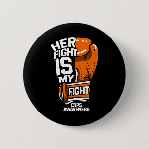 Macaron Rond 5 Cm Son Combat Est Mon Combat Crps Sensibilisation Rsd