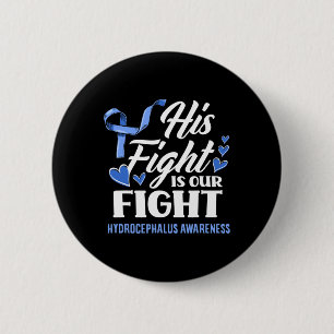 Macaron Rond 5 Cm Son Combat Est Notre Fils Fils Grand-Fils Hydrocép