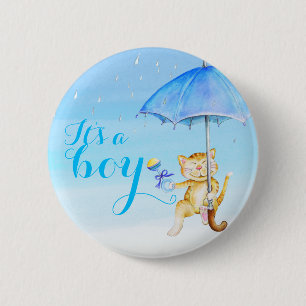 Macaron Rond 5 Cm Son un nouveau genre de douche de chat de bébé de