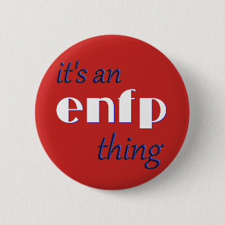 Macaron Rond 5 Cm Son une chose d'EnFP ! MBTI