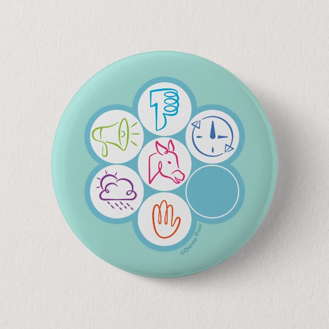 Macaron Rond 5 Cm Soul | Earth Pass (Devant)