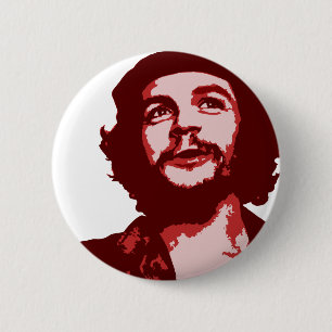 Macaron Rond 5 Cm sourire de guevara de che
