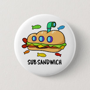 Macaron Rond 5 Cm Sous Sandwich Funny Food Pun