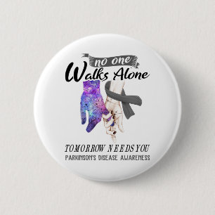 Macaron Rond 5 Cm Soutenir les dons au ruban de sensibilisation à la