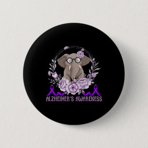 Macaron Rond 5 Cm Soutien à la famille d'éléphants mignons Heimerhei