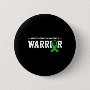 Macaron Rond 5 Cm Soutien du guerrier de sensibilisation à la maladi