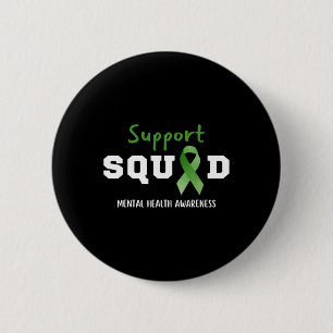 Macaron Rond 5 Cm Soutien Escadron de sensibilisation à la santé men