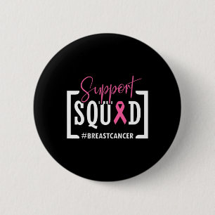 Macaron Rond 5 Cm Soutien Escadron de sensibilisation au cancer du s
