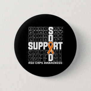 Macaron Rond 5 Cm Soutien Escadron de soutien RSD Sensibilisation à 