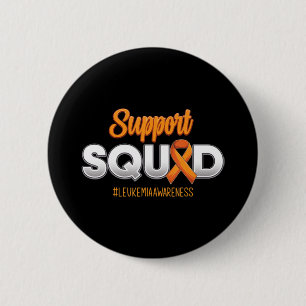 Macaron Rond 5 Cm Soutien Escadron Leucémie Lutte pour