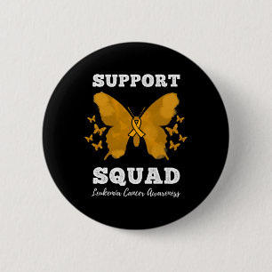 Macaron Rond 5 Cm Soutien Leucémie Cancer Sensibilisation Sang Canc
