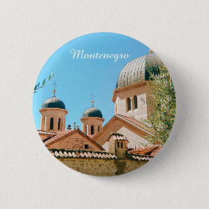 Macaron Rond 5 Cm souvenir de voyage à Kotor, Monténégro