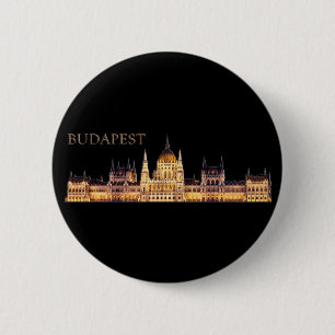 Macaron Rond 5 Cm Souvenir de voyage de Budapest